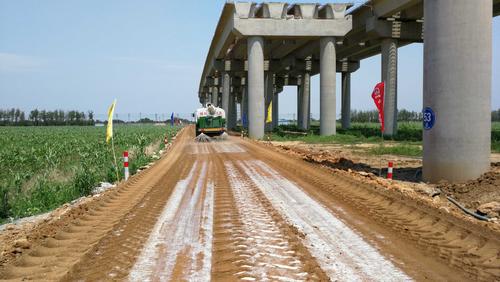 高速公路施工便道图片